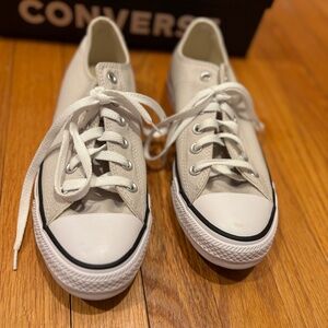 Gray Converse sneakers Women's 9.5